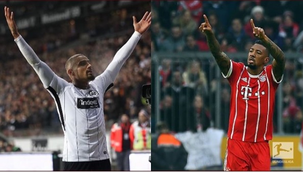 Spooky: Boateng brothers score on the same weekend in Bundesliga