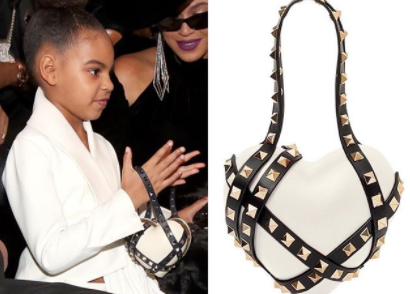 Beyoncé and Jay Z’s daughter holds $2,675 handbag to Grammy awards