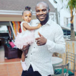PHOTO: Emmanuel Frimpong shares lovely picture with daughter