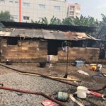 Photos: 6 houses destroy by fire at Dzorwulu