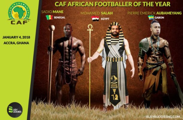 Full list of winners at 2017 CAF Awards