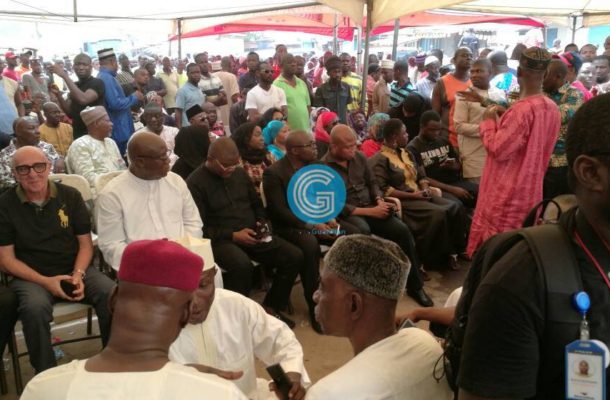 PHOTOS: Bawumia, top NDC gurus storm Alhaji Bature's funeral