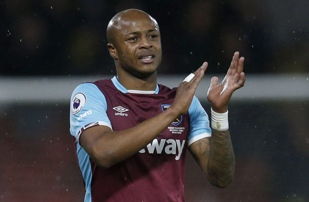Andre Ayew pens classy goodbye message to West Ham