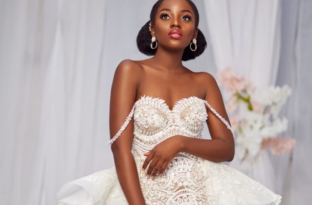 PHOTOS: Perfect wedding gowns for the modern Ghanaian Bride who loves culture & style