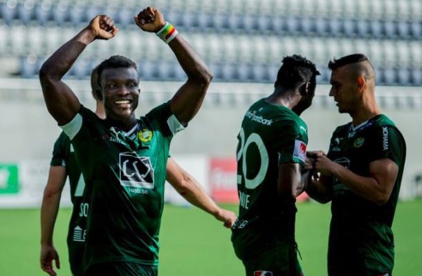 Ghana defender Joseph Aidoo scores for Genk in Lokeren win