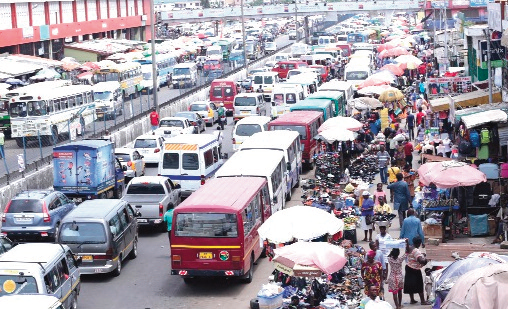 Vehicle runs into traders at Kejetia market, 1 in critical condition