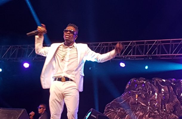 EXCLUSIVE: Shatta Wale thrills football fans at CAF awards tonight