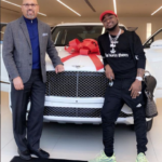 PHOTOS: Davido splashes $250,000 on Bentley and watch in USA to be shipped to Nigeria