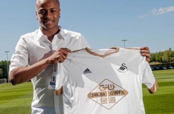Andre Ayew to wear jersey number 19 at Swansea