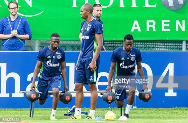 Schalke 04 duo Tekpetey, Baba Rahman resume training ahead of Freiburg clash