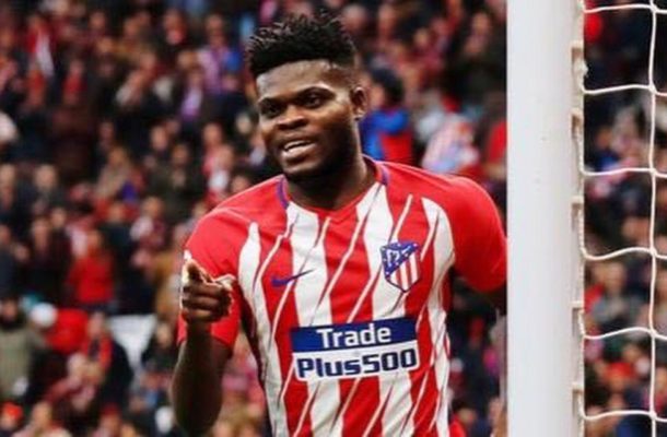 Partey travels with Atletico Madrid to Russia ahead of Europa League clash