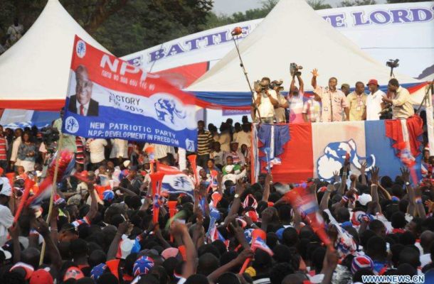 NPP sets 21 to 24 April for its regional elections