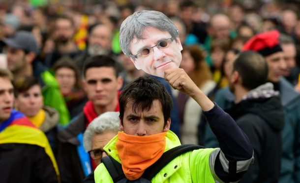 Carles Puigdemont, former Catalan president, detained in Germany