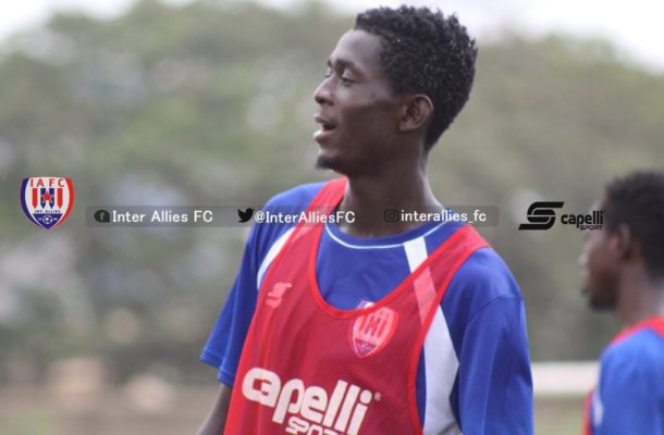 Maxwell Ansah signs one-year contract extension at Inter Allies