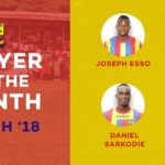 Hearts of Oak Player of the Month nominations for March