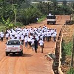 Residents walk from E/R to petition Akufo-Addo over moves to mine bauxite at Atewa