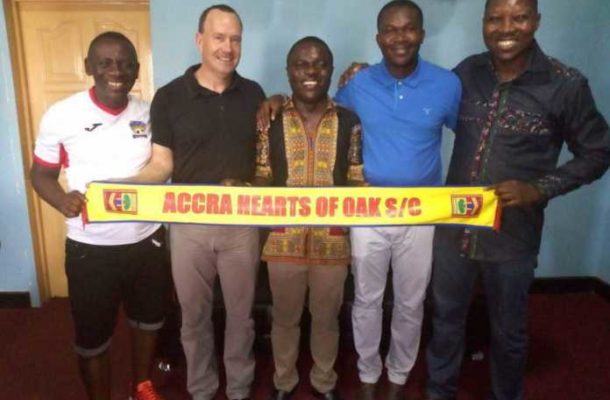 Hearts of Oak sign one-year deal with Happy Man Bitters
