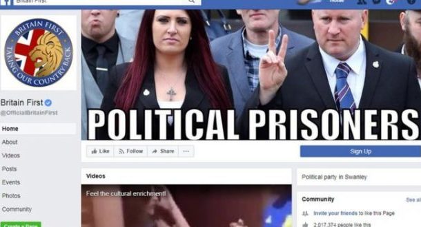 Facebook bans Britain First pages