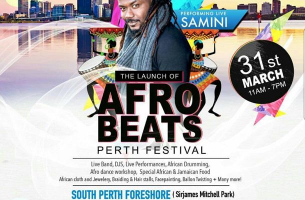 Samini headlines first ever Afrobeats Perth Festival in Australia