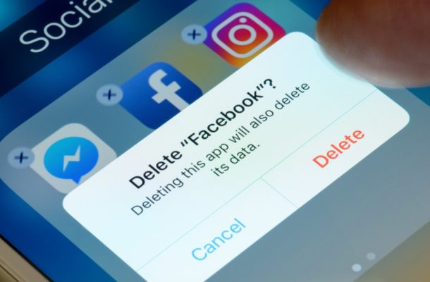 Deleting Facebook is easier said than done