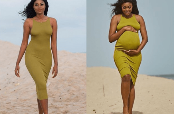Yvonne Nelson narrates horrifying moment she almost had her baby while driving