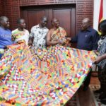 Kente Weavers Association honour Prez Akufo-Addo for fulfilling promises
