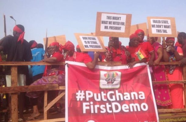Anti Ghana-US military deal demo hits Tamale