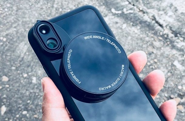 Protect your iPhone and add camera lenses at the same time