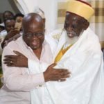 PHOTOS: Akufo-Addo, Bawumia join Chief Imam at residence to celebrate 99th birthday