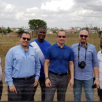 Hearts of Oak MD Mark Noonan visits Pobiman with architects