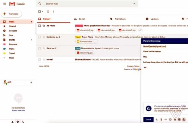 Gmail’s new design will include a ‘Confidential Mode’