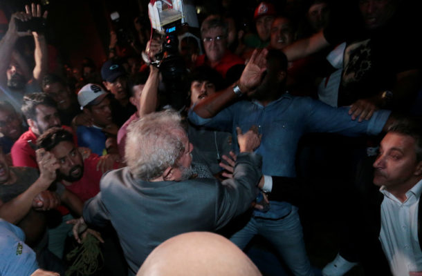 Lula: Former Brazilian president surrenders to police