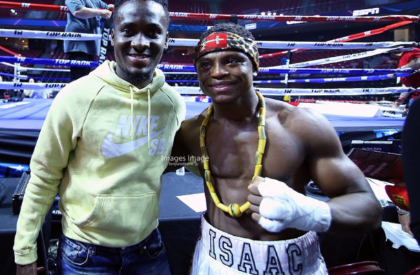 David Accam watches as Isaac Dogboe inks name in Ghana’s boxing folklore