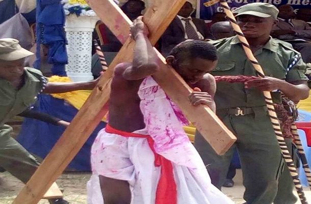 DCE shocks residents, acts in Jesus drama at Easter