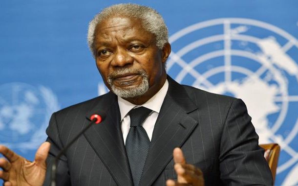 VIDEO: The world is particularly messy today, lacks “strong leaders” – Kofi Annan on Global Conflicts