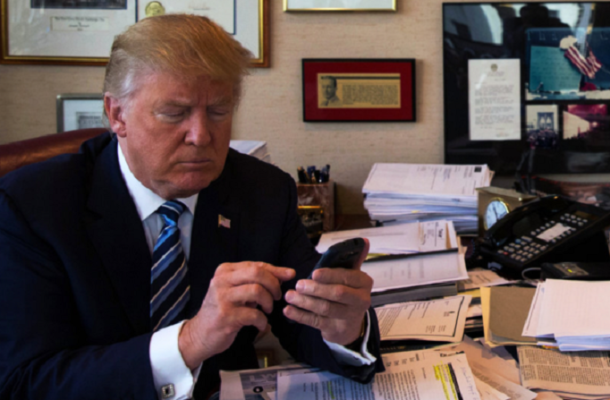Trump ramps up personal cell phone use