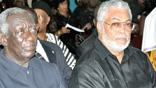 Kufuor responds to Rawlings over corruption allegation