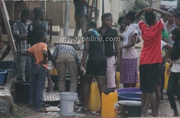 Acute water shortage hits Old Tafo