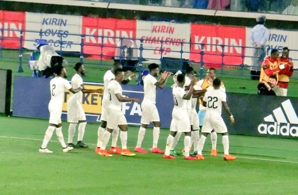 Partey, Emmanuel Boateng inspire Black Stars to 2-0 win over Japan