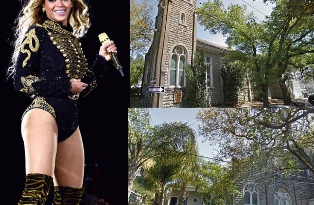 PHOTOS: Beyoncé 'buys her own church' weeks after over 900 people stormed the Grace Cathedral church to worship her