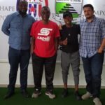 Clifford Aboagye visits former club Inter Allies