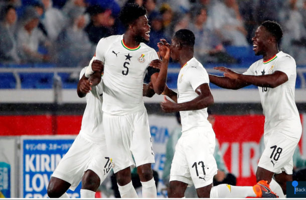 PHOTOS: Thomas Partey guides new look Black Stars to victory against Japan