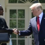 Trump and Nigerian President Buhari deflect awkward question