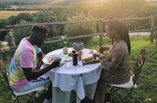 PHOTOS: Mr Eazi takes his billionaire heiress girlfriend on a Romantic Holiday in Italy