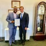 Mayor Luke Bronin honours Ghana’s Akwesi Frimpong