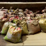 PHOTOS: Man caught with 27 bags of human faeces