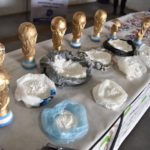 PHOTOS/VIDEO: Argentine Authorities seize fake World cup trophies containing weed and cocaine