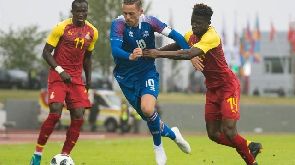PHOTOS: Black Stars comeback to draw 2-2 with Iceland in friendly clash