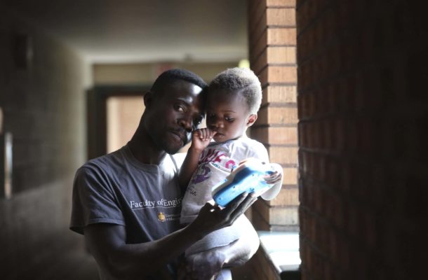 Ghanaian dad raises daughter alone in Canada after wife deported back to Ghana