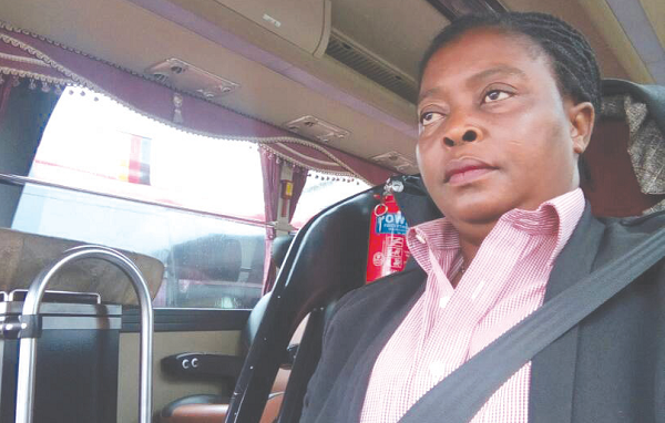 Meet the only female driver of VIP transport company; says safety of passengers her priority